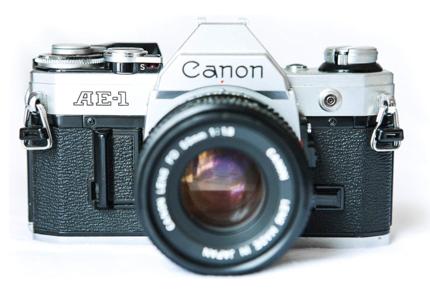 Vintage Canon AE-1 35mm SLR Camera