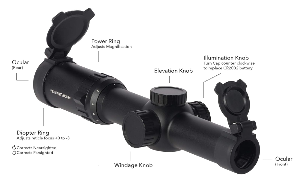 Primary Arms SLX 1-6x24mm