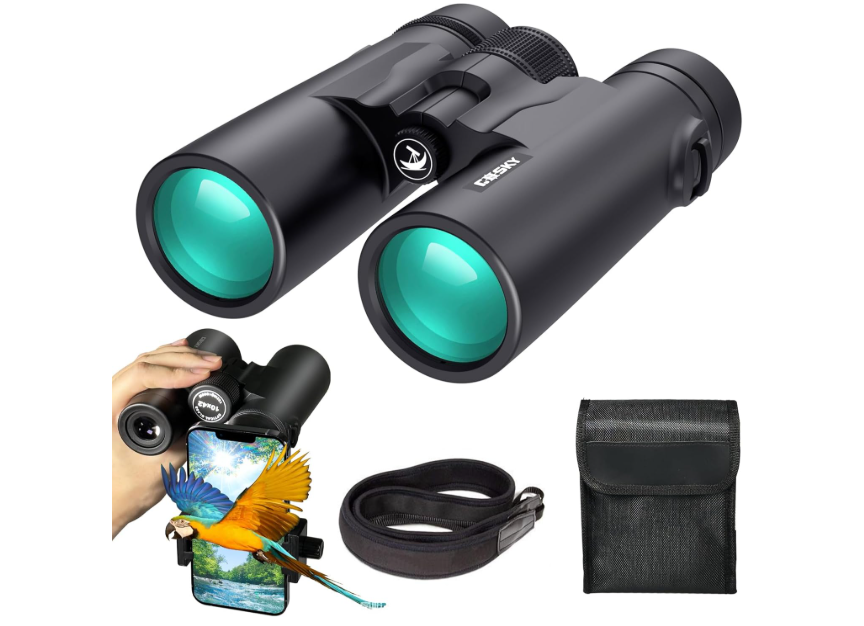 Gosky 10x42 Roof Prism Binoculars for Adults