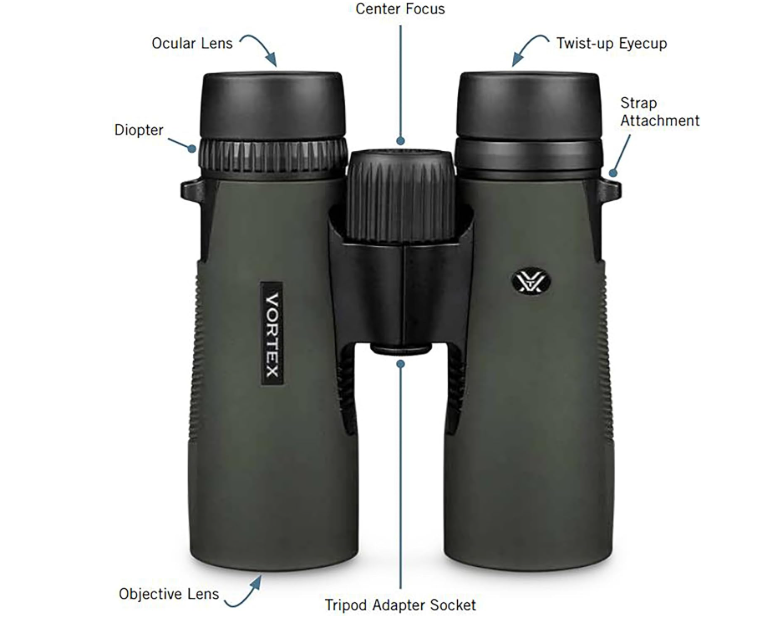 Vortex Optics Diamondback HD 8x42 Binoculars