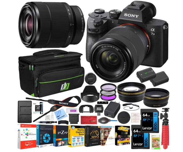 Sony a7III Full Frame Mirrorless Camera