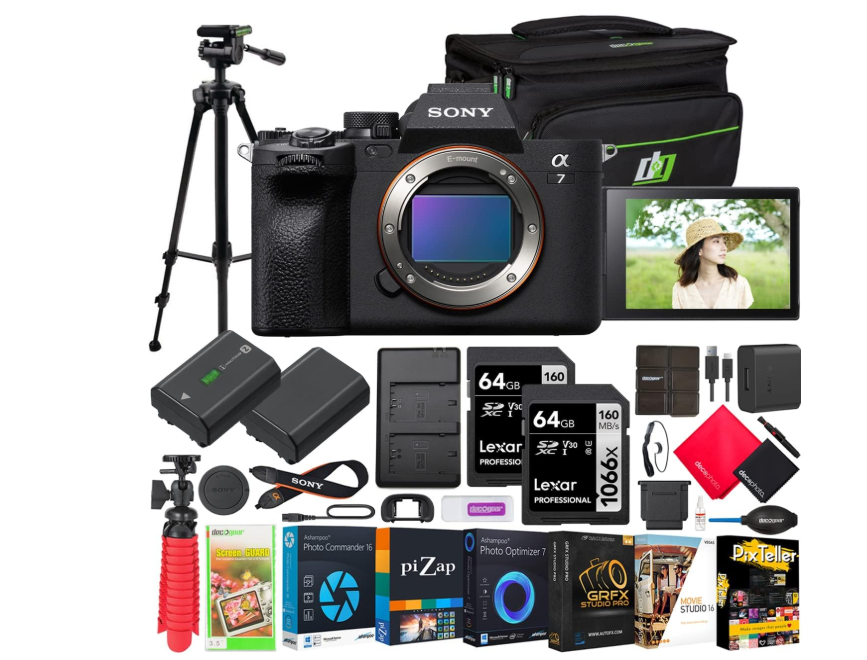 Sony a7 IV Full Frame Mirrorless 33MP Alpha Interchangeable Lens Camera