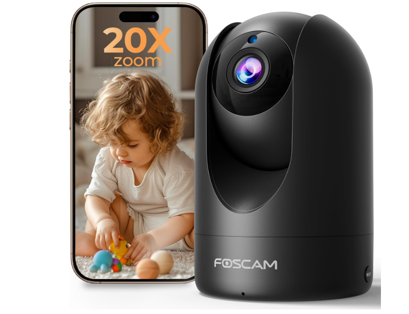 FOSCAM Home Security Camera R4S 4MP WiFi IP Camera