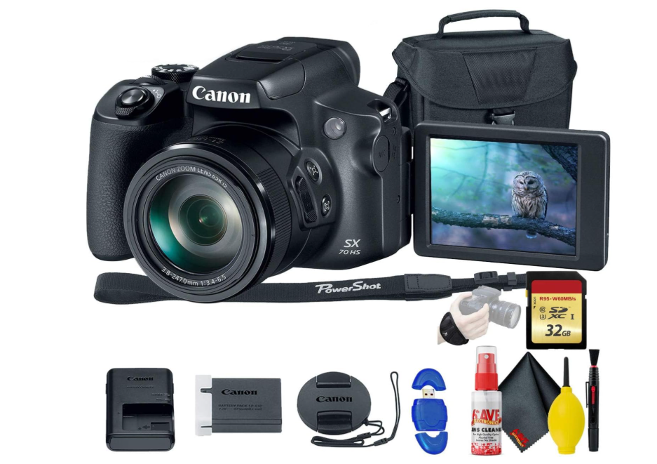 Canon PowerShot SX70 HS Digital Camera