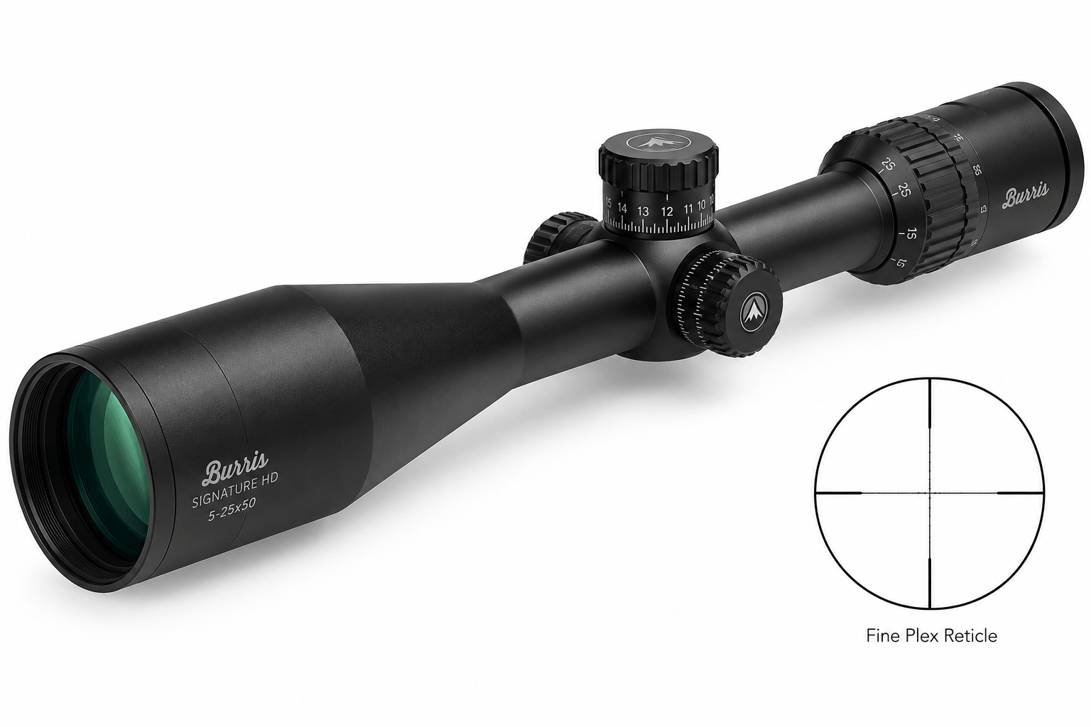 Burris Signature HD 5–25×50 Fine Plex